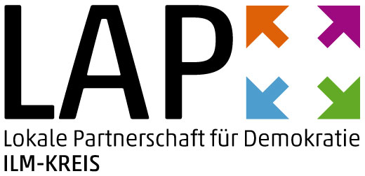Logo der Lokalen Partnerschaft für Demokratie Ilm-Kreis